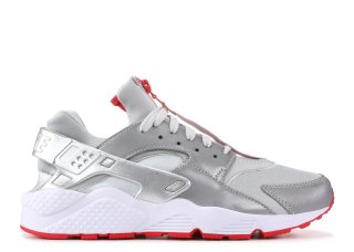 Nike Air Huarache Run Zip Qs "Shoe Palace 25Th Anniversary" Métallique Argent (ar9862-002)