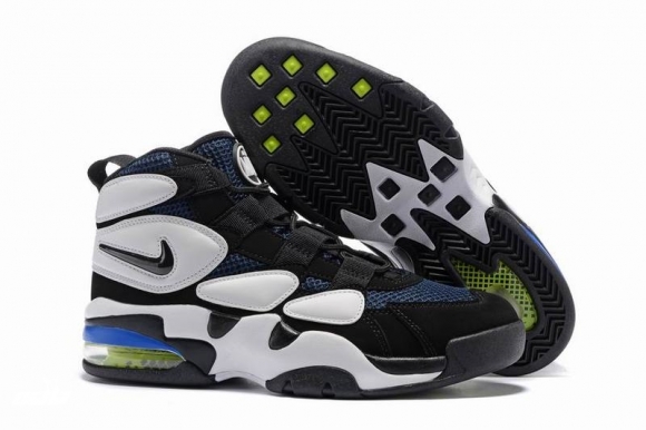 Nike Air Max Uptempo 2 Noir Blanc Volt Marine