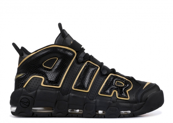 Nike Air More Uptempo '96 France Qs Noir Métallique Or (av3810-001)