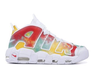 Nike Air More Uptempo '96 Uk Qs Blanc Rouge Vert (av3809-700)