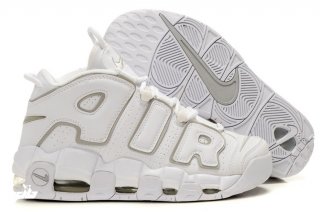 Nike Air More Uptempo Blanc Gris