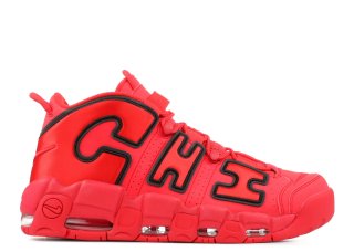 Nike Air More Uptempo Chi Qs "Chicago" Rouge Noir (aj3138-600)