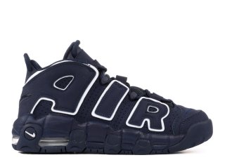 Nike Air More Uptempo (Gs) Black White (415082-401)