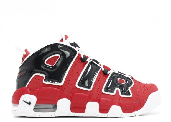 Nike Air More Uptempo (Gs) Rouge Blanc Noir (415082-600)