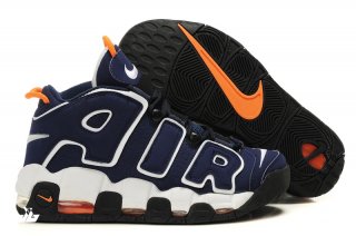 Nike Air More Uptempo Marine Blanc Orange