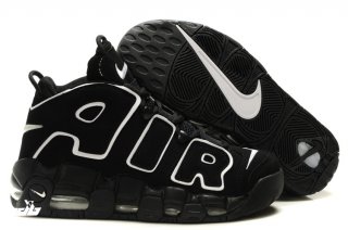 Nike Air More Uptempo Noir Blanc