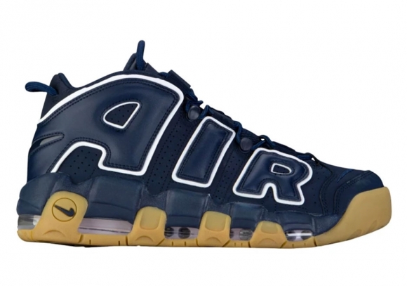 Nike Air More Uptempo "Obsidian Gum" Marine Marron (921948-400a)