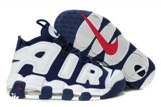 Nike Air More Uptempo "Olympic" Marine Blanc (414962-401)