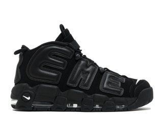 Nike Air More Uptempo "Supreme" Noir Rouge (902290-001)