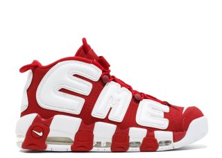 Nike Air More Uptempo "Supreme" Rouge Blanc (902290-600)