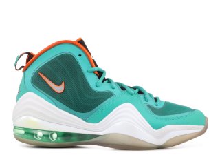 Nike Air Penny 5 "Miami Dolphins" Vert Blanc (537331-300)