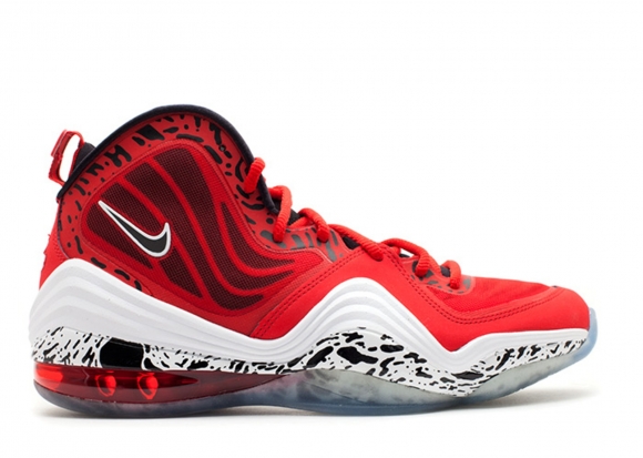 Nike Air Penny 5 "Red Eagle" Rouge Noir Blanc (537331-600)
