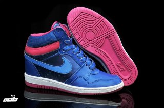Nike Dunk Sky High Wedge Sneakers Bleu