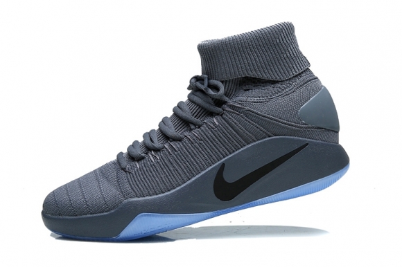 Nike Hyperdunk 2016 Flyknit Gris Noir