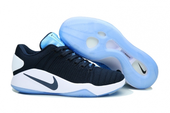 Nike Hyperdunk 2016 Flyknit Low Noir Bleu