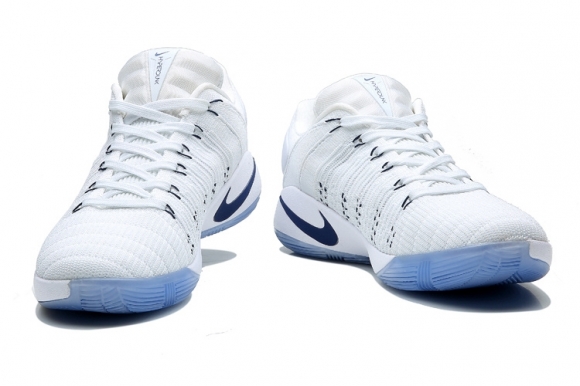 Nike Hyperdunk 2016 Flyknit Low "Usa" Blanc Marine