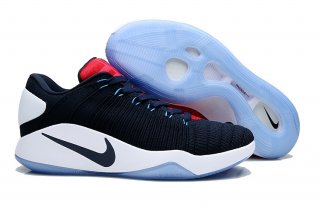 Nike Hyperdunk 2016 Flyknit Low "Usa" Marine Noir Rouge