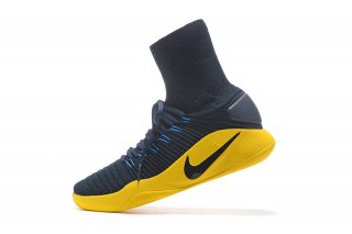 Nike Hyperdunk 2016 Flyknit Marine Jaune