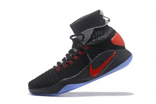Nike Hyperdunk 2016 Flyknit Noir Rouge