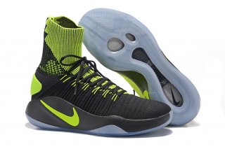 Nike Hyperdunk 2016 Flyknit Noir Volt