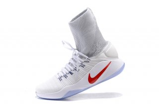 Nike Hyperdunk 2016 Flyknit "Usa" Blanc Rouge Nike Hyperdunk 2016 Flyknit "Usa" Blanc Rouge