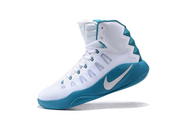Nike Hyperdunk 2016 High Blanc Bleu Nike Hyperdunk 2016 High Blanc Bleu