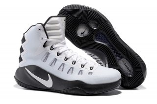 Nike Hyperdunk 2016 High Blanc Noir Blanc