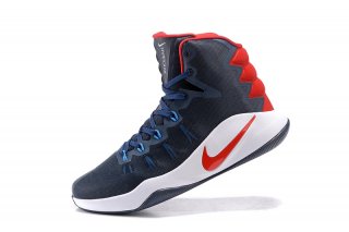 Nike Hyperdunk 2016 High Marine Rouge