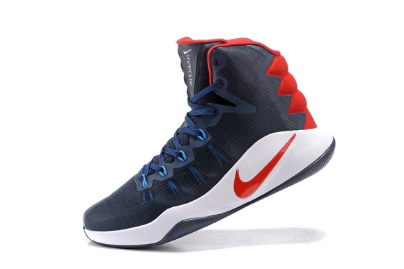 Nike Hyperdunk 2016 High Marine Rouge