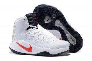 Nike Hyperdunk 2016 High "Usa" Blanc Rouge