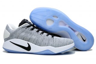 Nike Hyperdunk 2016 Low Flyknit Oreo Gris Blanc Noir