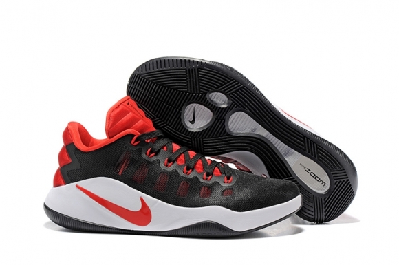 Nike Hyperdunk 2016 Low Noir Rouge Nike Hyperdunk 2016 Low Noir Rouge