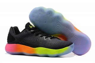 Nike Hyperdunk 2017 Low Black Pink Blast Volt Orange