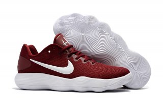 Nike Hyperdunk 2017 Low Rouge Métallique Argent