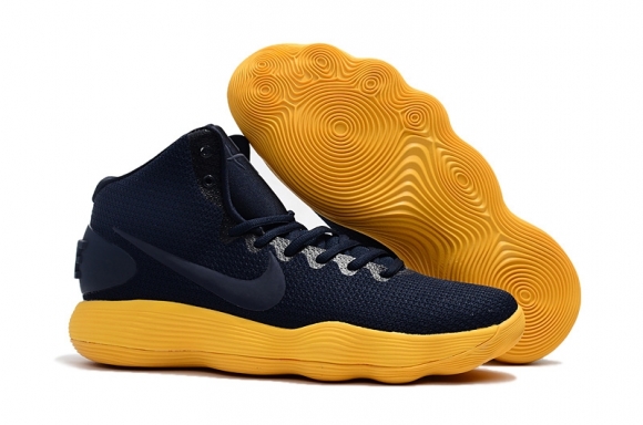 Nike Hyperdunk 2017 Marine Jaune