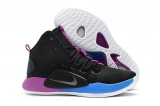 Nike Hyperdunk X Flight Huarache Noir Pourpre Bleu