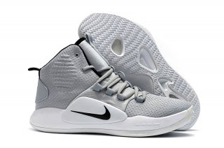 Nike Hyperdunk X Gris Blanc