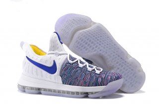 Nike KD IX 9 Blanc Bleu