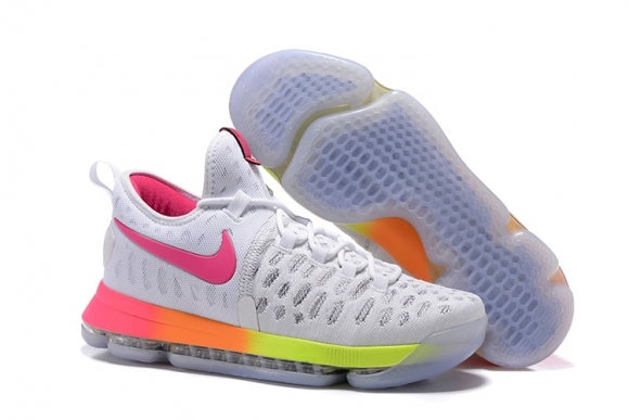 Nike KD IX 9 Blanc Rose Volt