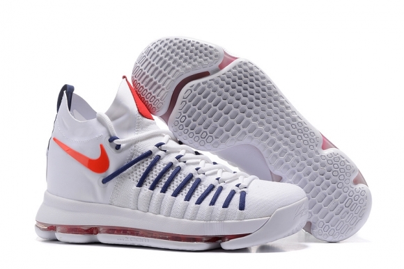 Nike KD IX 9 Elite Blanc Rouge