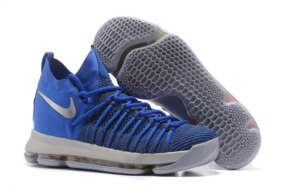 Nike KD IX 9 Elite Bleu Argent