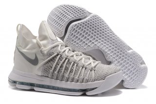 Nike KD IX 9 Elite Gris Blanc