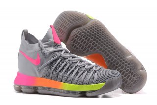 Nike KD IX 9 Elite Gris Volt Rose