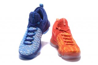 Nike KD IX 9 "Fire And Ice" Bleu Orange