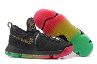 Nike KD IX 9 "Rise And Shine" Noir Vert Rouge