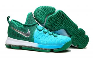 Nike KD IX 9 Vert Bleu Argent