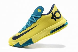 Nike KD VI 6 Jaune Bleu Noir (599424-700)