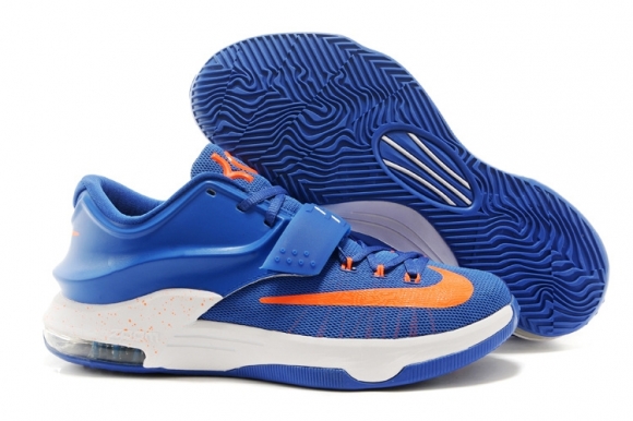 Nike KD VII 7 Bleu Orange