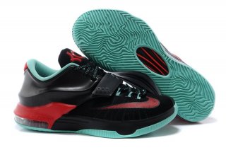 Nike KD VII 7 "Good Apples" Noir Rouge Menthe (653997-063)