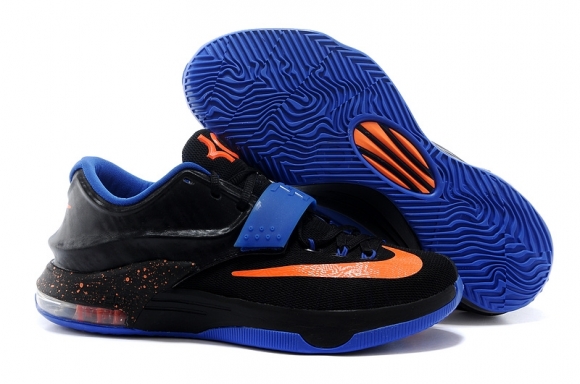 Nike KD VII 7 Noir Bleu Orange
